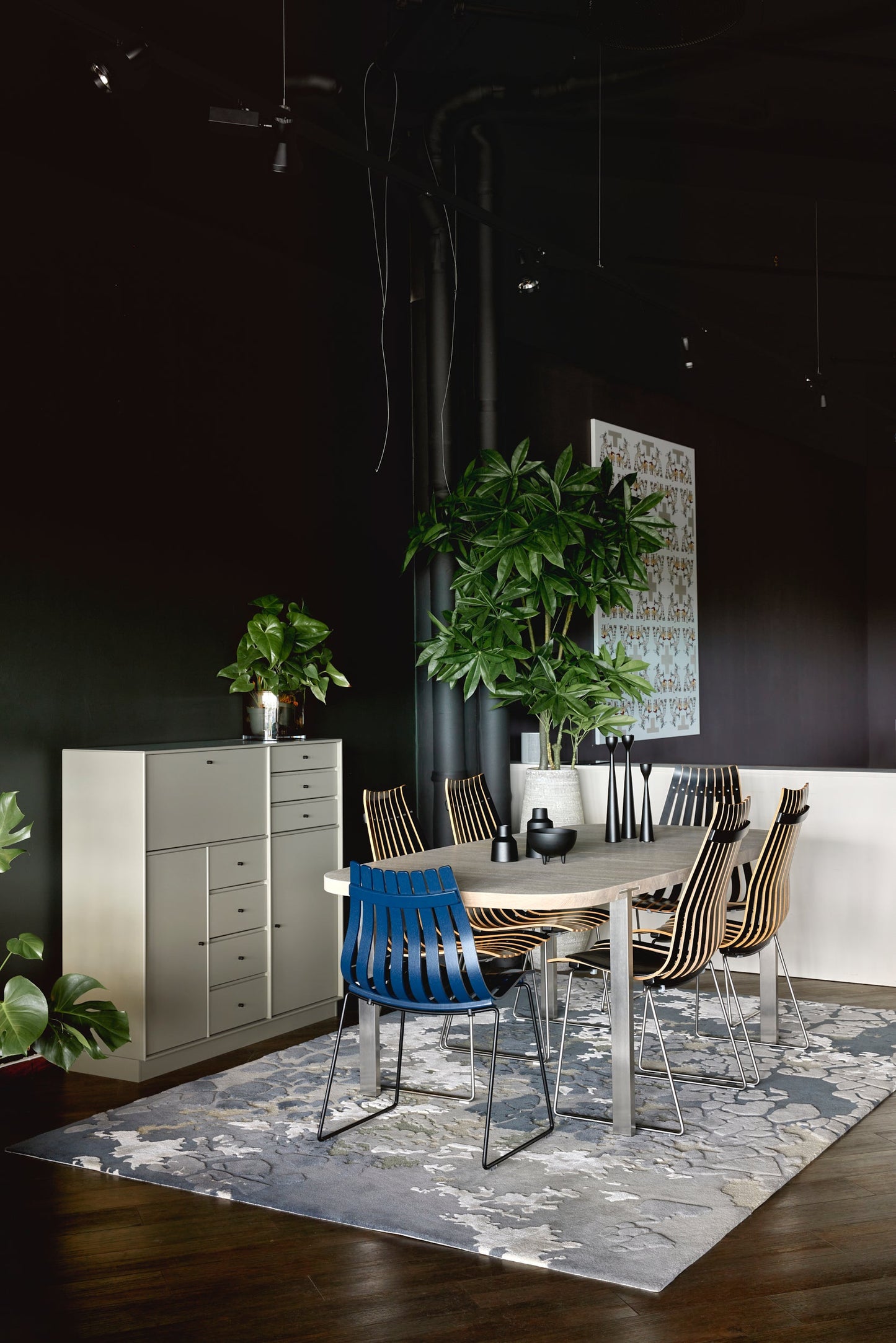 Tapis toundra touffeté à la main