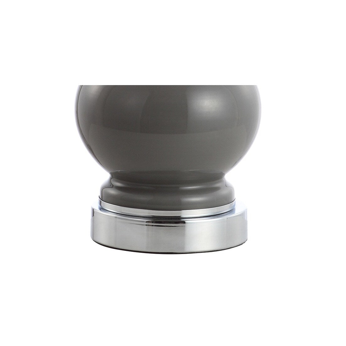 Lampe de table à LED Vermont 22 en verre/métal, blanche (lot de 2) par JONATHAN Y