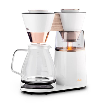 Cafetière filtre Vision Luxe 12 tasses avec tableau de bord rotatif