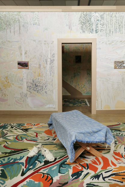 Tapis tissé plat Falling Forest