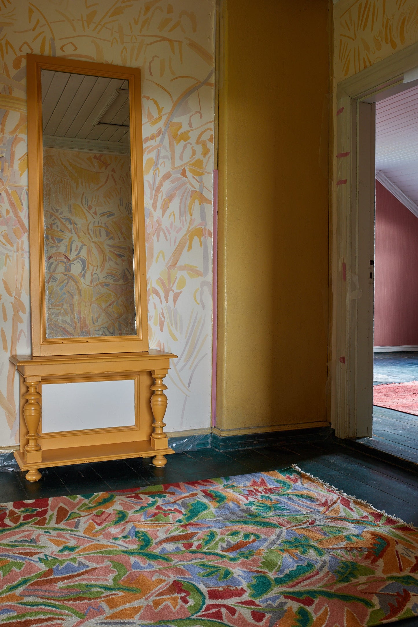 Tapis tissé plat Morning Mist