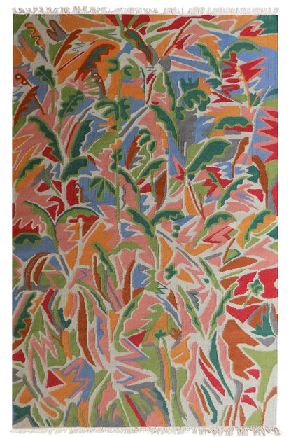 Tapis tissé plat Morning Mist