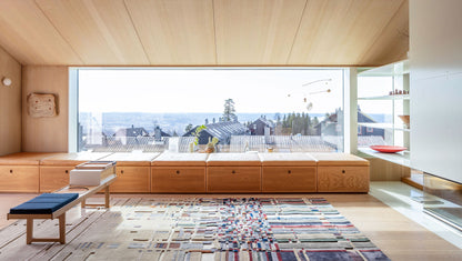 Tapis tufté main gris ardoise urbain