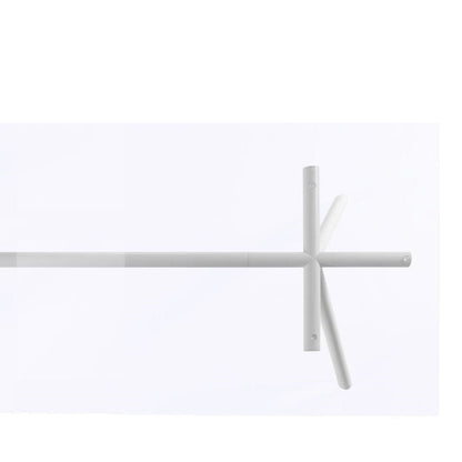 Table à manger W - Plateau en verre transparent