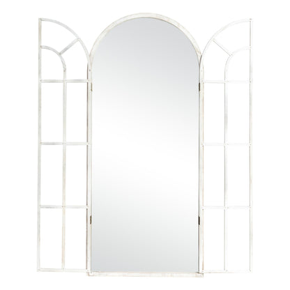 Miroir de fenêtre en bois arqué 71'' L x 31'' l