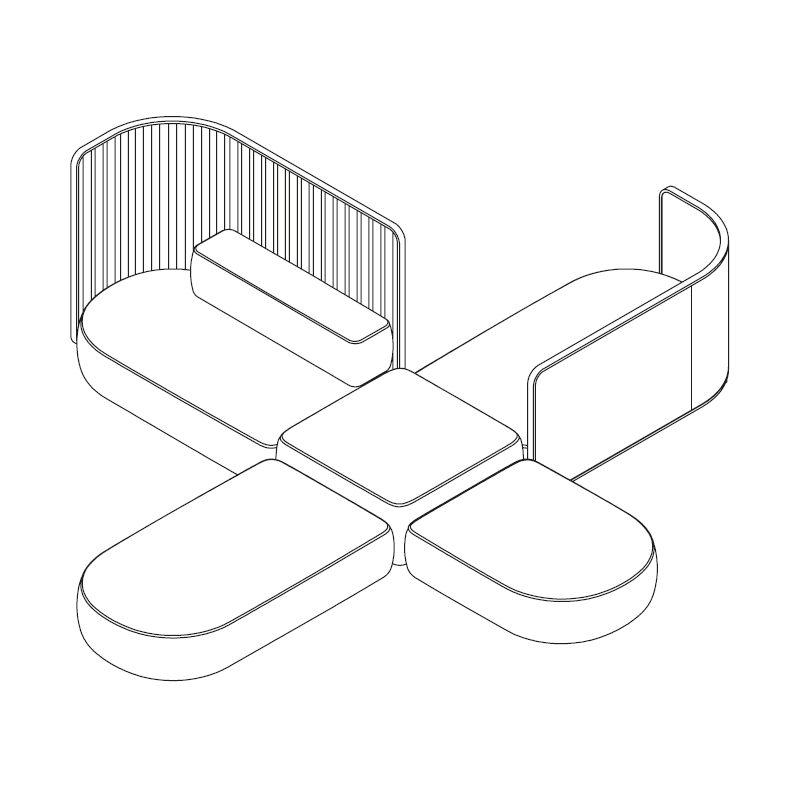 Canapé modulaire Plus