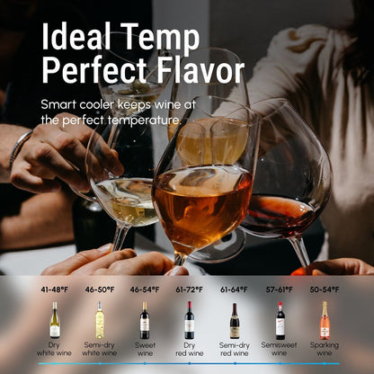 Réfrigérateur à vin/boissons de 17 pouces, 28 bouteilles, en acier inoxydable, pour usage domestique et commercial