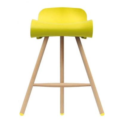 Tabouret BCN avec base en bois