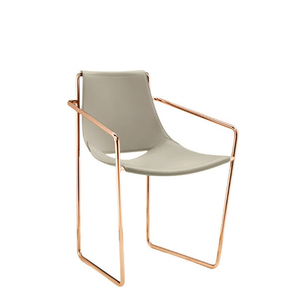 Fauteuil en cuir Apelle PM CU