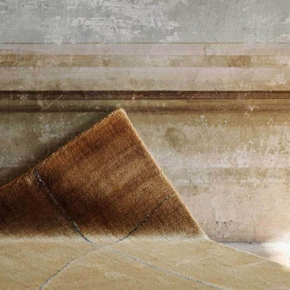 Tapis noué à l'aide d'un métier à tisser Circulus