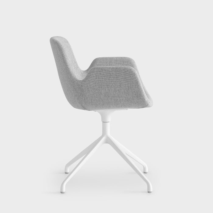 Fauteuil Pass avec base pivotante à 4 branches 