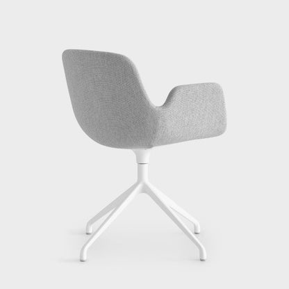 Fauteuil Pass avec base pivotante à 4 branches 