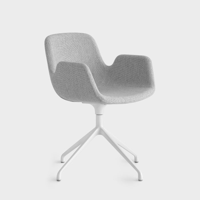 Fauteuil Pass avec base pivotante à 4 branches 