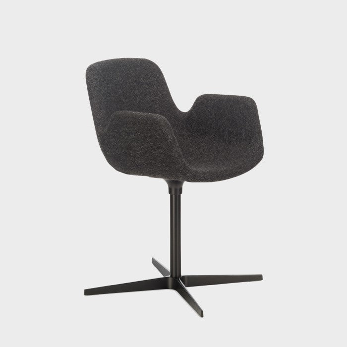 Fauteuil de bureau Pass avec base pivotante à 4 branches 