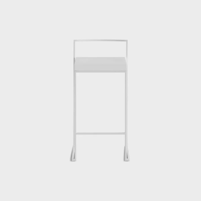 Tabouret empilable à base traîneau Cubo