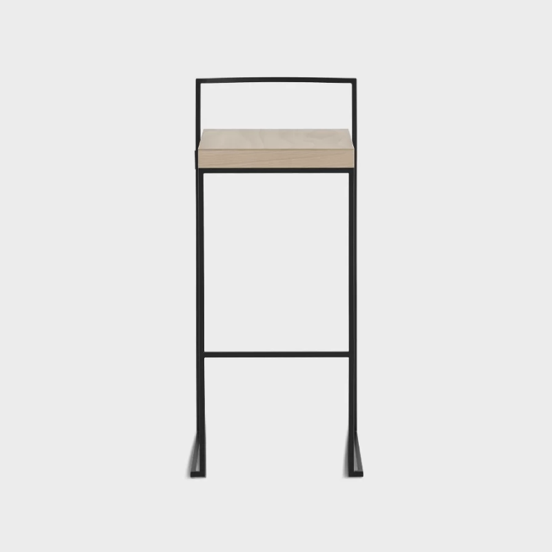 Tabouret empilable à base traîneau Cubo