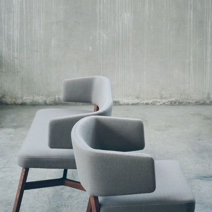 Fauteuil rembourré Croissant 572