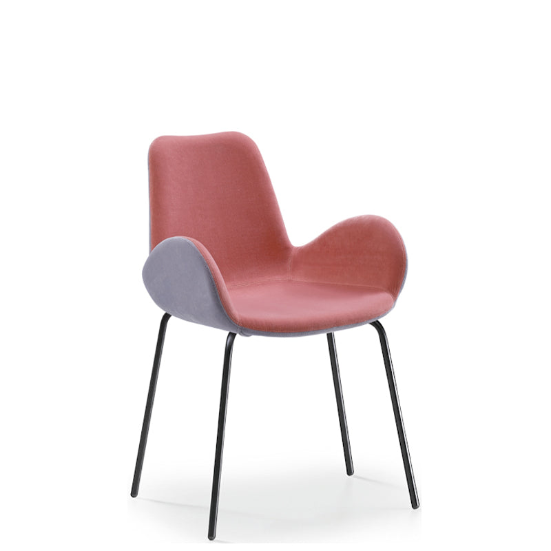 Fauteuil Dalia PB M TS avec piètement en acier tubulaire