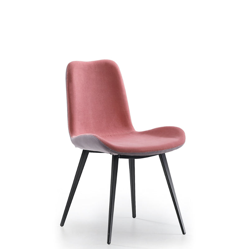 Chaise d'appoint Dalia SM_QTS avec base en acier