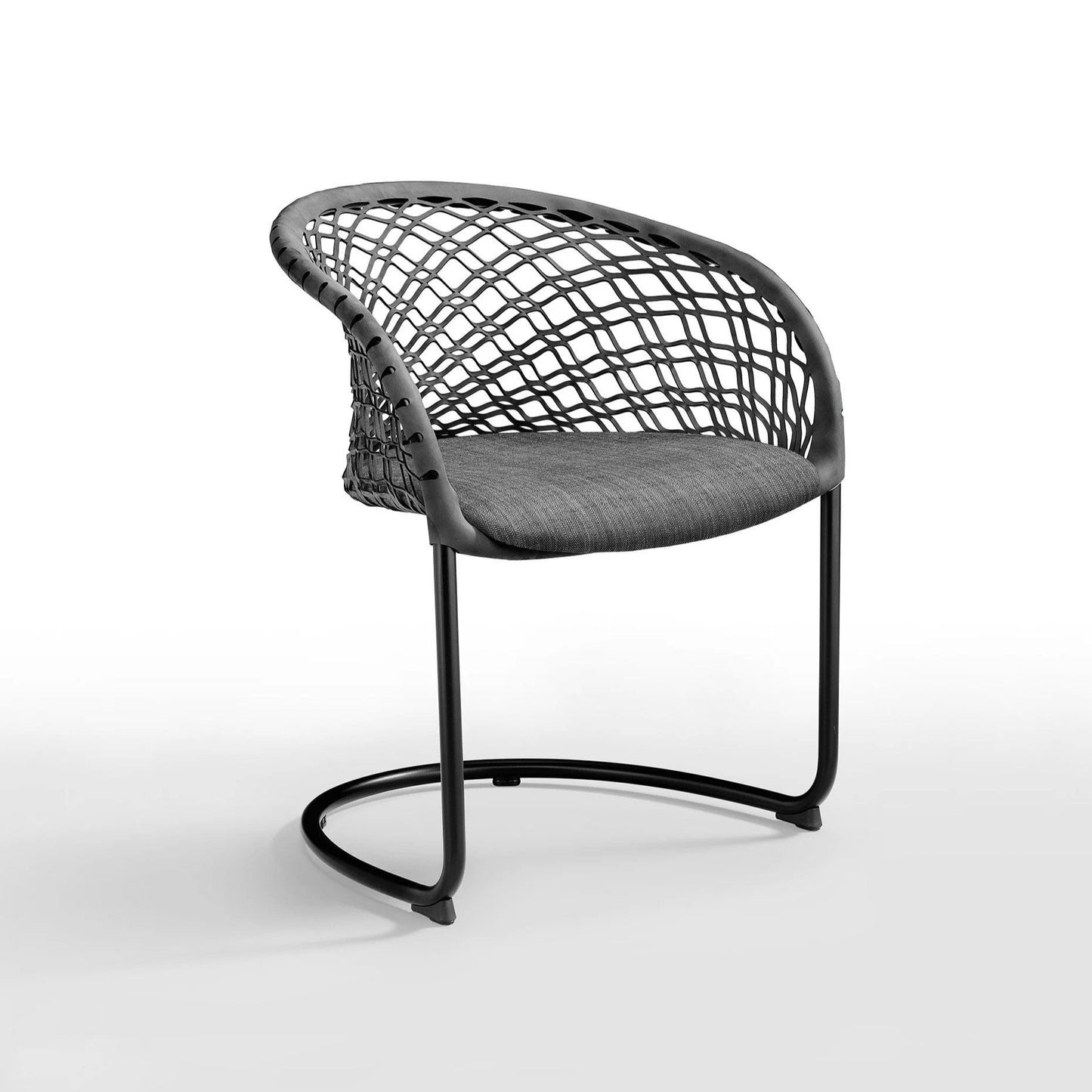 Fauteuil P47 PM TS-CU avec piètement cantilever en métal