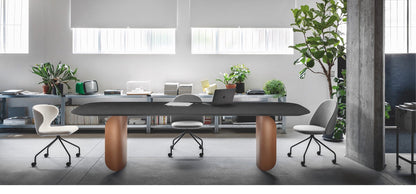 Chaise de bureau à roulettes Mula