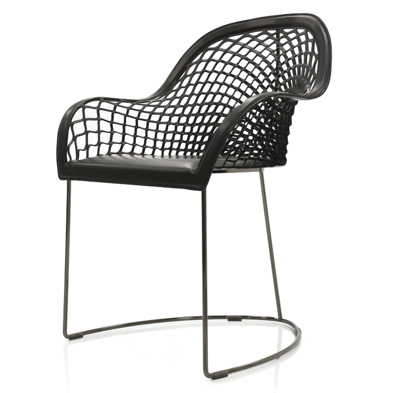 Fauteuil en cuir Guapa PM CU