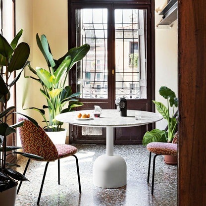 Chaise Iola avec base en acier