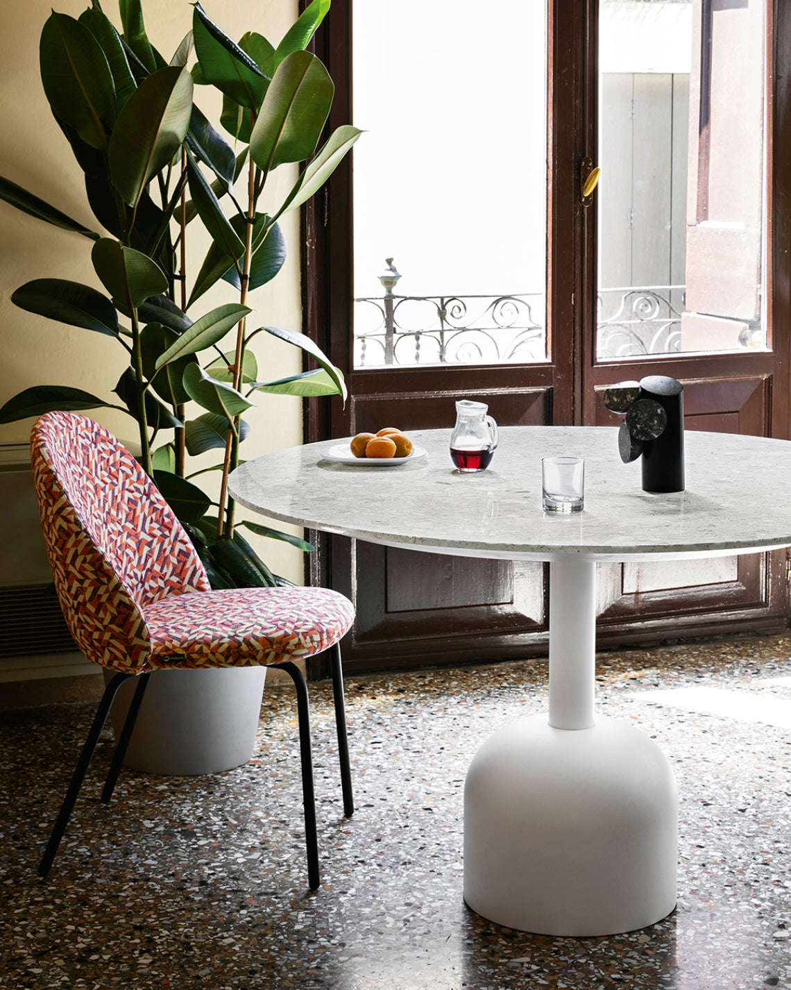 Table à manger ronde Illo