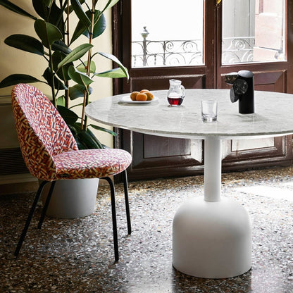 Chaise Iola avec base en acier