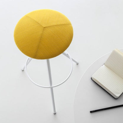 Tabouret pivotant rembourré Wil