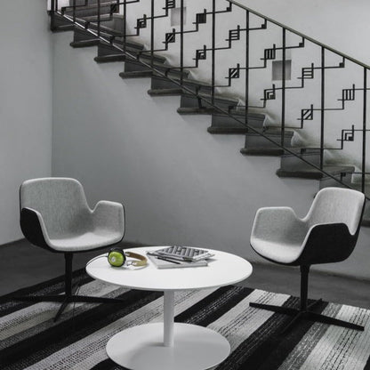 Fauteuil de bureau Pass avec base pivotante à 4 branches 