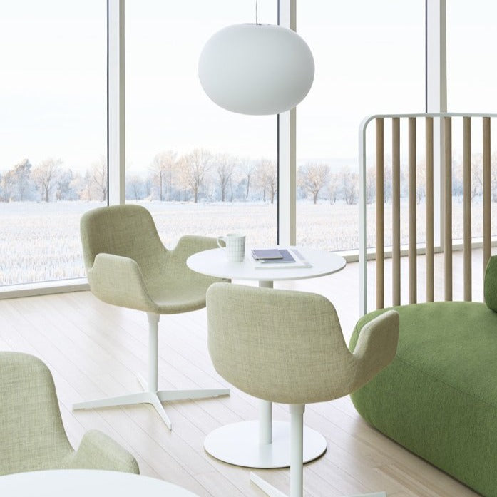 Fauteuil de bureau Pass avec base pivotante à 4 branches 