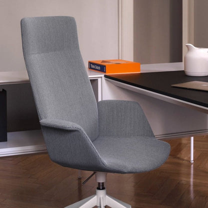 Fauteuil de bureau Uno avec base pyramidale à 5 branches