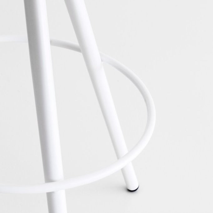 Tabouret pivotant rembourré Wil