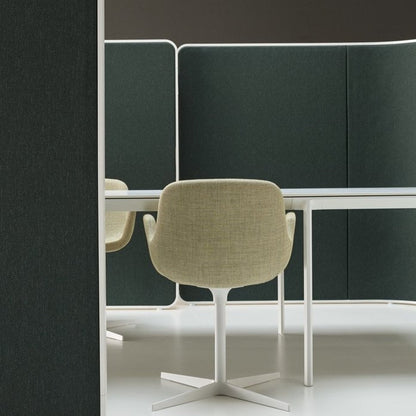 Fauteuil de bureau Pass avec base pivotante à 4 branches 