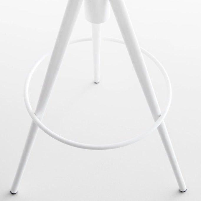 Tabouret pivotant rembourré Wil