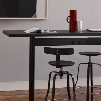 Tabouret pivotant réglable Giro avec dossier