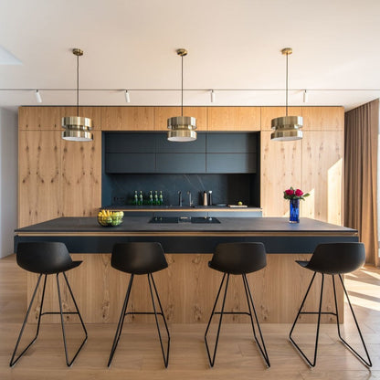 Tabouret de bar Miunn avec base en luge