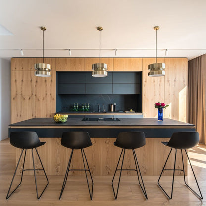 Tabouret de bar Miunn avec base en luge