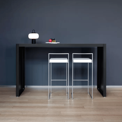 Tabouret empilable à base traîneau Cubo