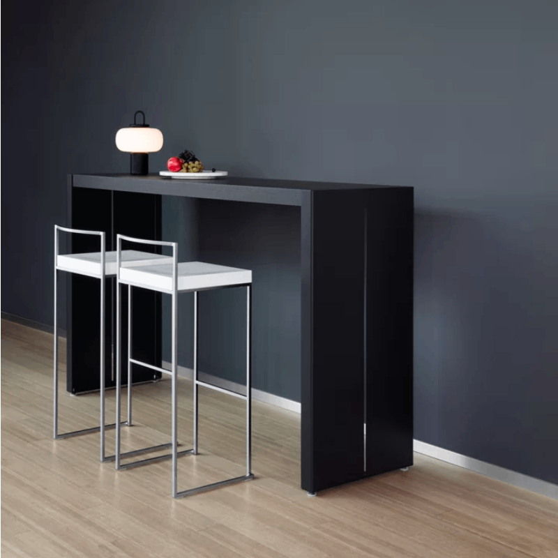 Tabouret empilable à base traîneau Cubo