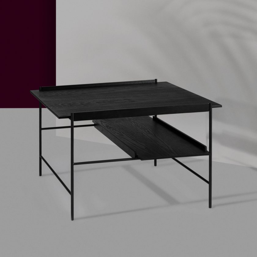 Table basse Kanso avec plateau