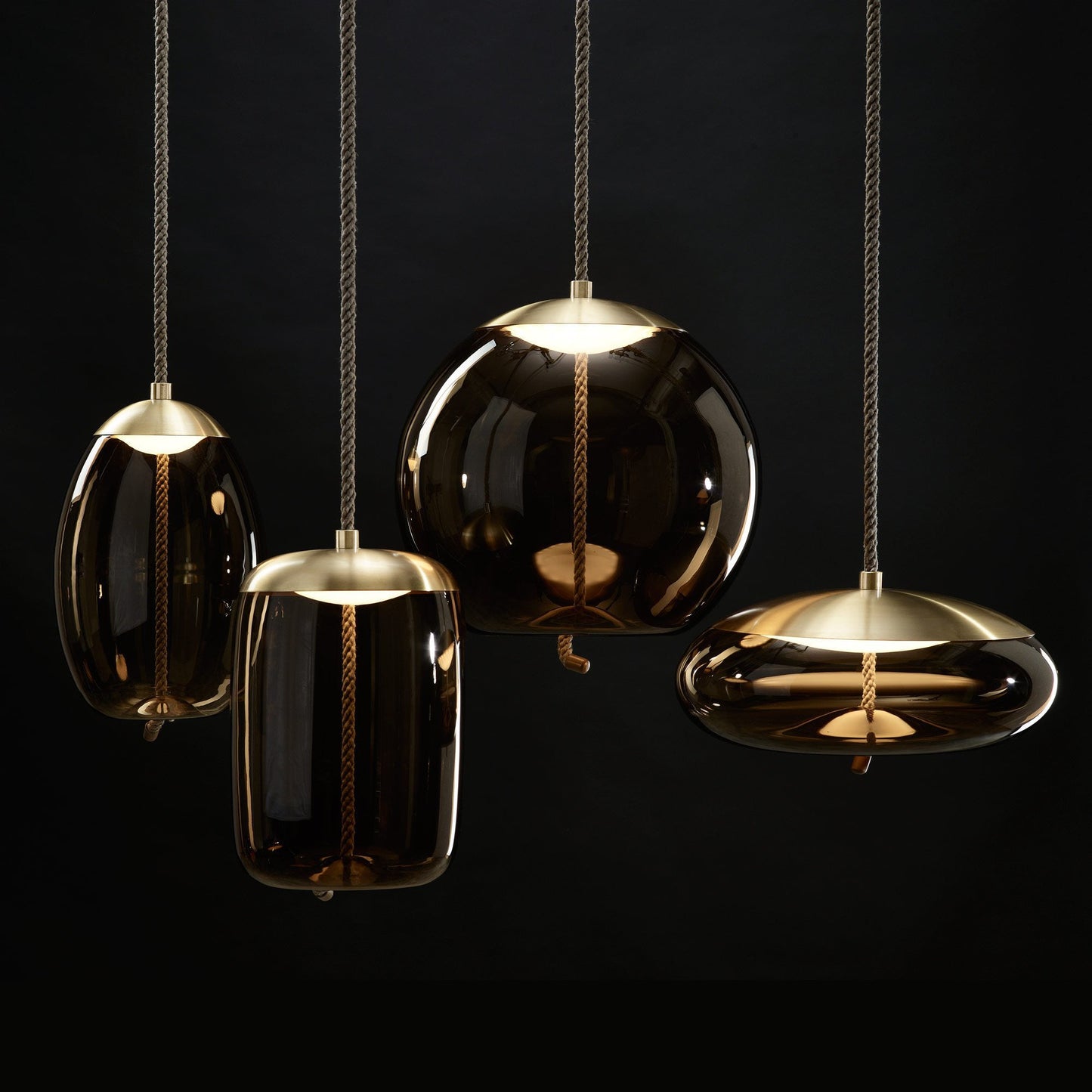 Lampe suspendue Knot Uovo petite