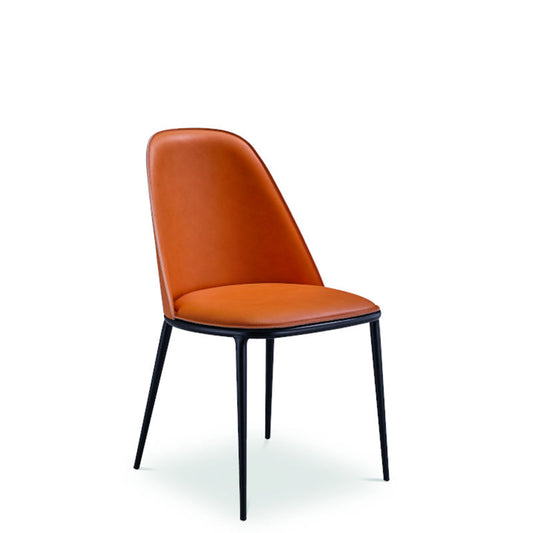 Chaise d'appoint Lea SM CU en cuir