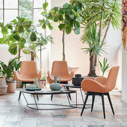 Fauteuil Dalia PB L TS avec base en bois