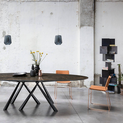 Table à manger ovale Forest