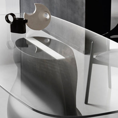 Table à manger en forme de tonneau Gran Sasso