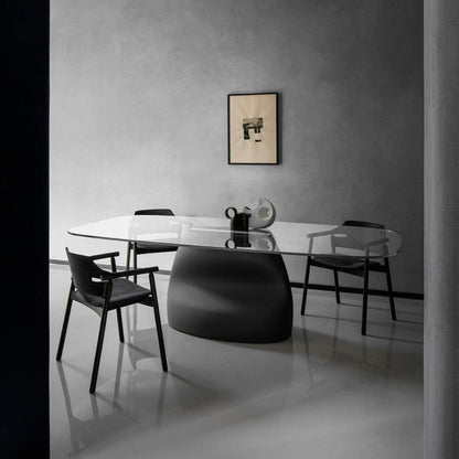 Table à manger en forme de tonneau Gran Sasso