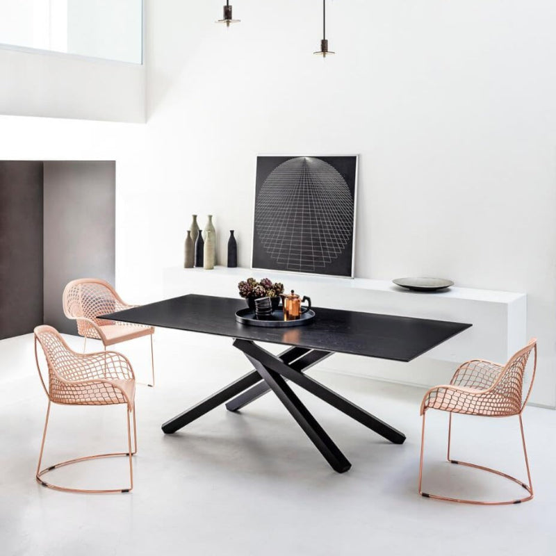 Fauteuil en cuir Guapa PM CU