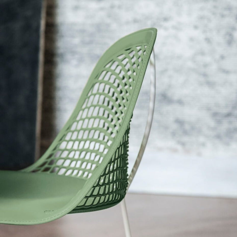 Chaise d'appoint en cuir Guapa SM CU